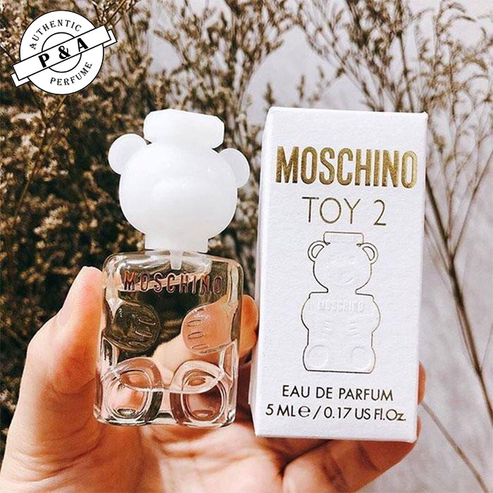 Nước hoa nữ cao cấp Mini 𝑴𝒐𝒔𝒄𝒉𝒊𝒏𝒐 𝑻𝒐𝒚 2 𝑬𝒅𝒑 5ml-10ml-20ml Phiên Bản Gấu Xinh Xắn