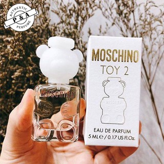 Nước hoa nữ cao cấp Mini 𝑴𝒐𝒔𝒄𝒉𝒊𝒏𝒐 𝑻𝒐𝒚 2 𝑬𝒅𝒑 5ml-10ml-20ml Phiên Bản Gấu Xinh Xắn