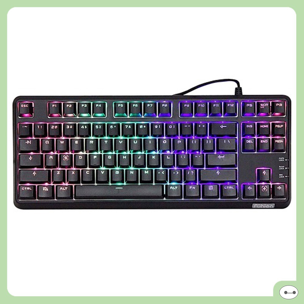 BÀN PHÍM CƠ FUHLEN M87S BLUE SWITCH LED RGB TKL