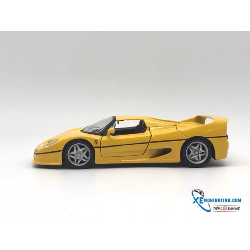 Xe Mô Hình Ferrari F50 1:24 Bburago (Vàng)