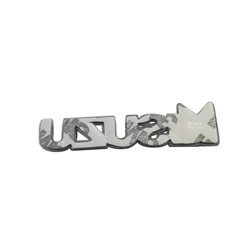 1 Miếng Dán Logo Bằng Crom ISUZU Trang Trí Xe Hơi