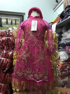 Áo dài đại cho bé lơn