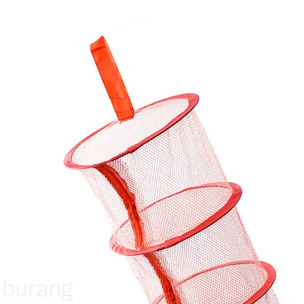 Túi lưới phơi đồ 3 tầng tiện lợi cho gia đình