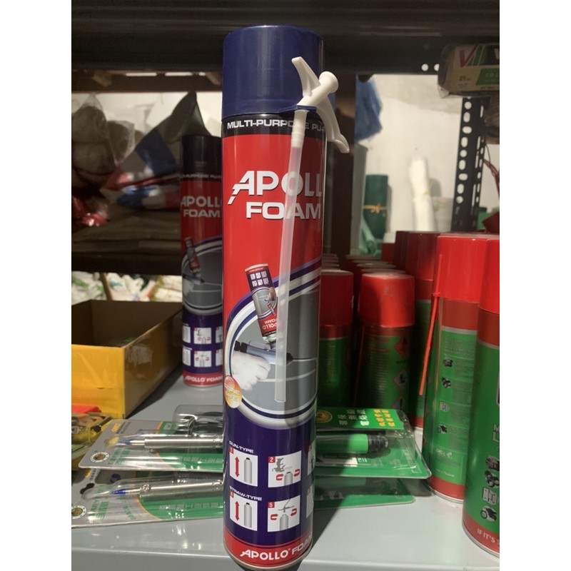 Keo bọt nở - Apollo Foam 750ml  dùng trang trí làm gương mây bồng bềnh siêu hot