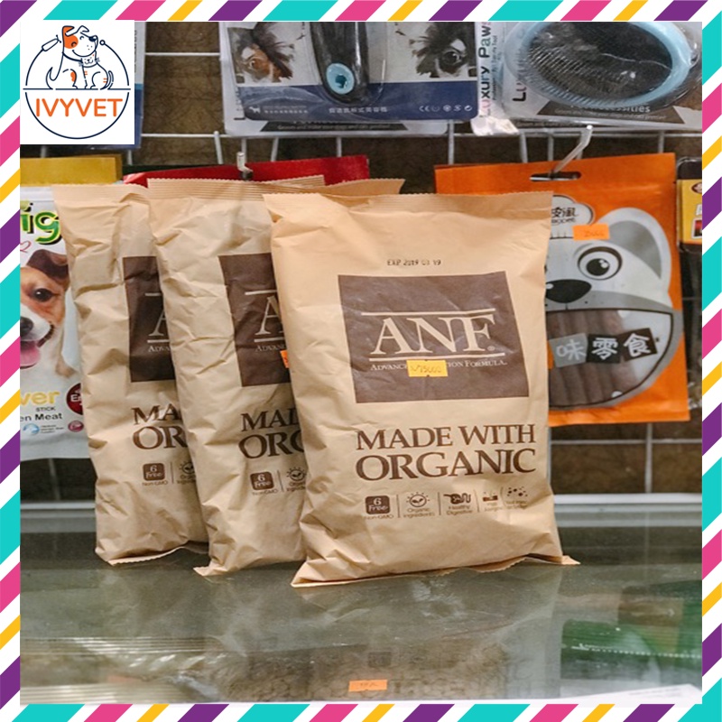 Thức ăn cho chó hạt ANF 6Free Organic, Nature Kitchen gói 400g