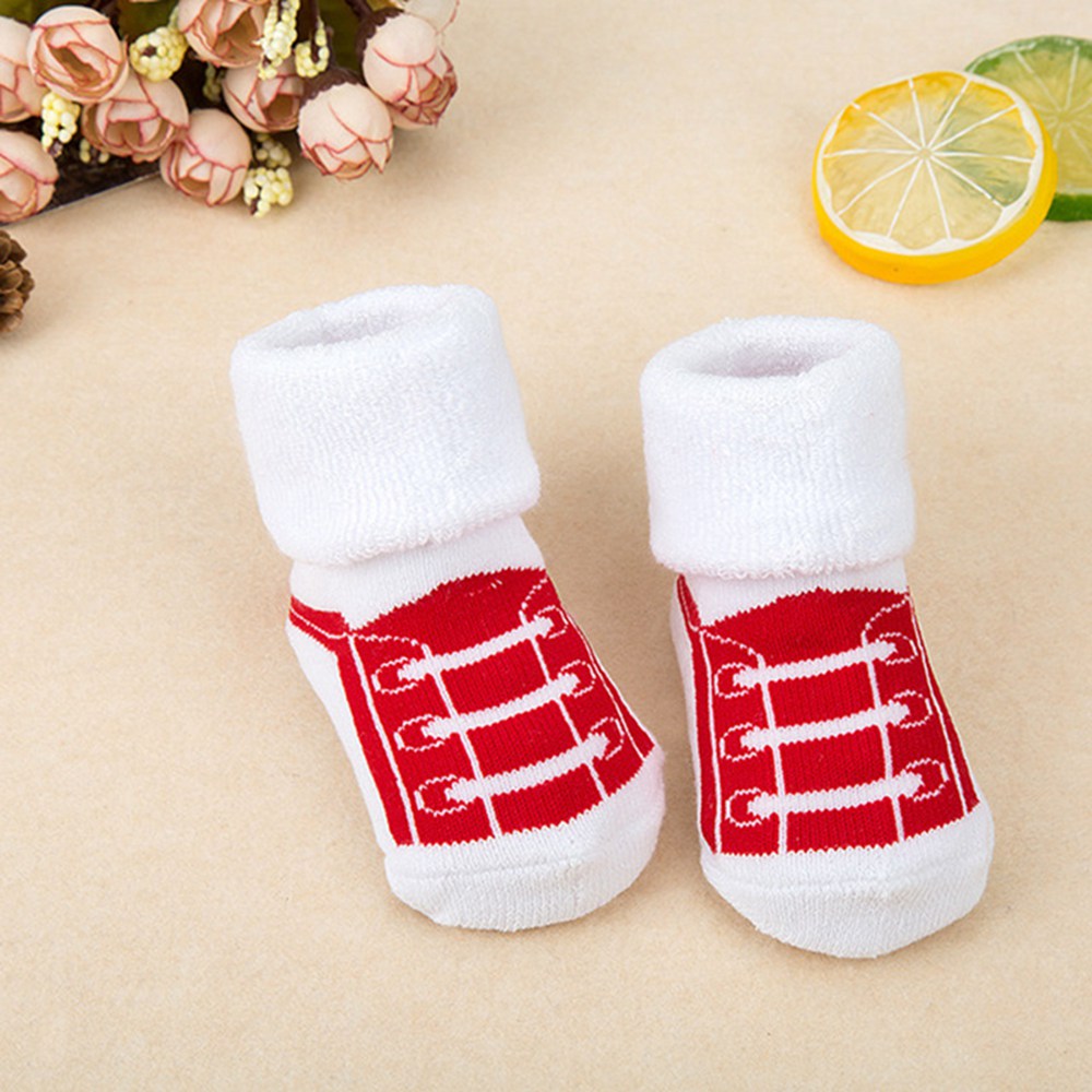 0-3Yrs Winter Soft Cotton Baby Socks Warm Unisex Girl Boy Socks Thick Kids Footwear