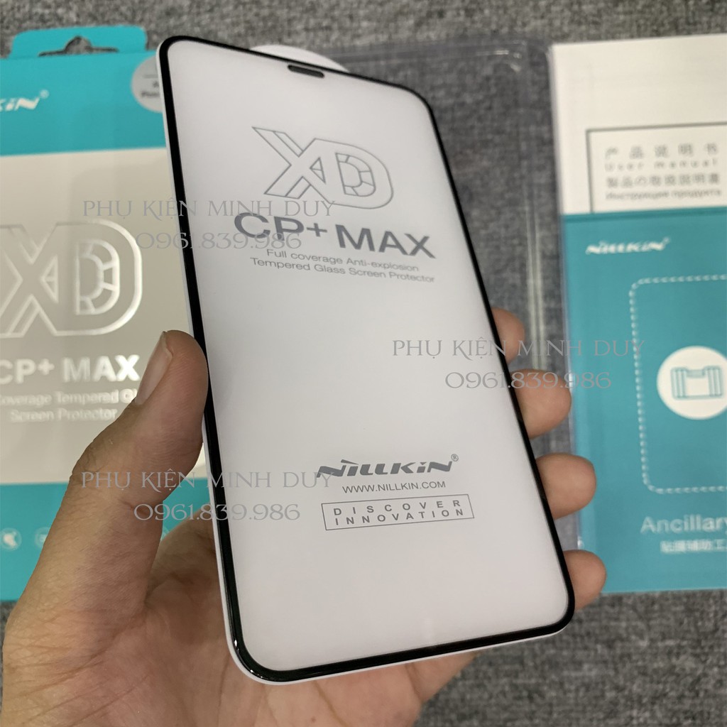 Kính cường lực full màn Nillkin XD CP+ MAX cho các đời Iphone 11, Xs Max