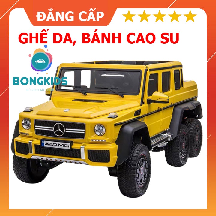 Xe ô tô điện trẻ em DMD318 ⚡BẢN QUYỀN MERCEDES⚡ghế da, 6 bánh cao su, 4 động cơ, giảm sóc xịn, siêu chất cho bé 1-8 tuổi