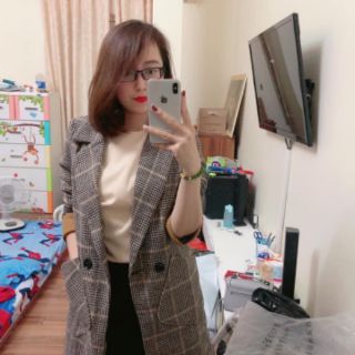 Áo dạ kẻ caro