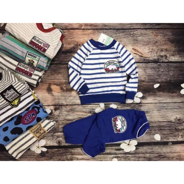 BỘ NỈ CARTER BÉ TRAI 1-7Y