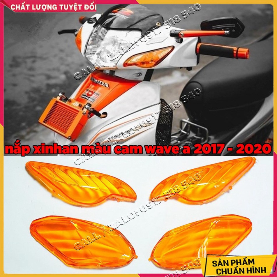 🥇 Nắp xinhan cam Wave A 2017 - 2020 ( giá 1 cặp trước ,sau ) 🥇 (hình thật)