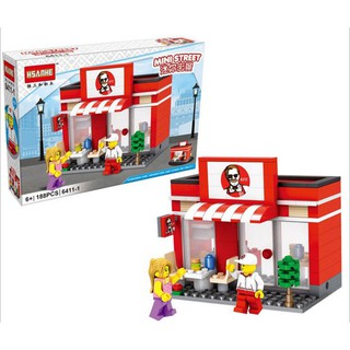 Đồ chơi lắp ráp Mini Street HSANHE