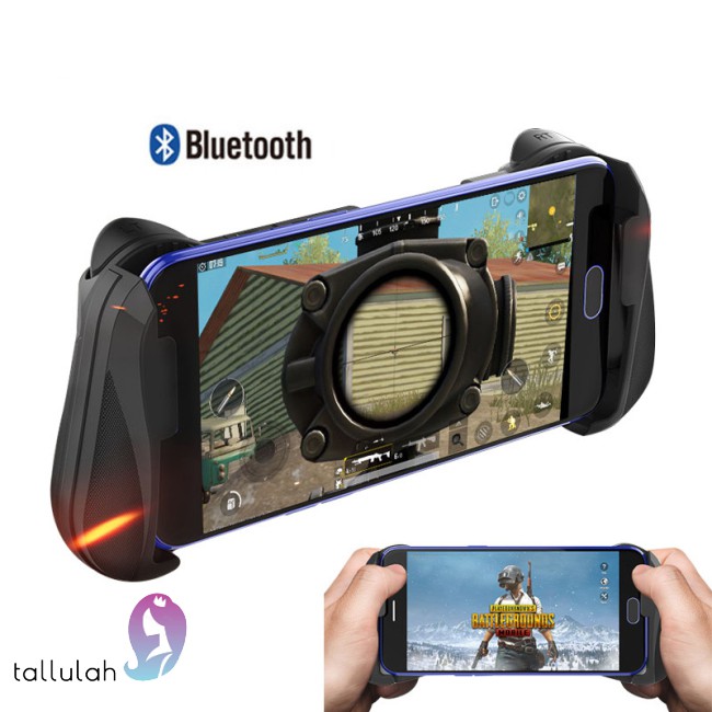 Bluetooth 4.0 Gamepad PUBG Controller PUBG Mobile Triggers Joystick Wireless Joypad for iPhone XS Android Tablet