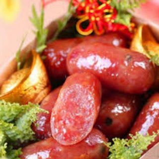Lạp xưởng tươi nhà làm 95%nạc combo 2kg 300k