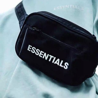 Fog fear of god New Fashion Canvas Cross-legged Chest Bag with Essential Letters