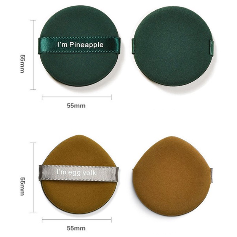 【2 Miếng】Mút Trang Điểm Siêu Mịn Khô Ướt Đều Dùng Được Không Đóng Cặn