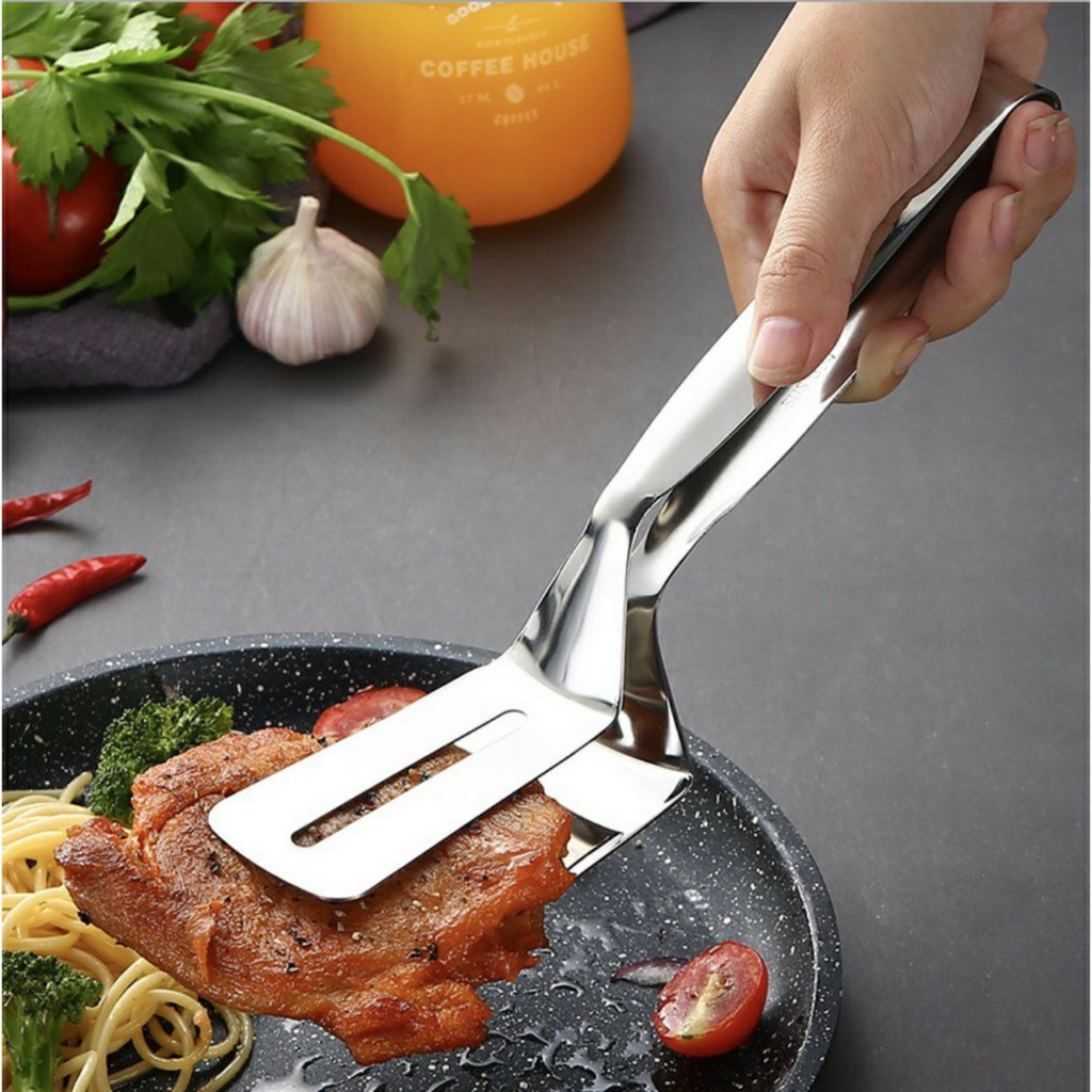 Kẹp Gắp Thức Ăn Nóng- Đồ Nướng INOX Siêu Tiện Lợi
