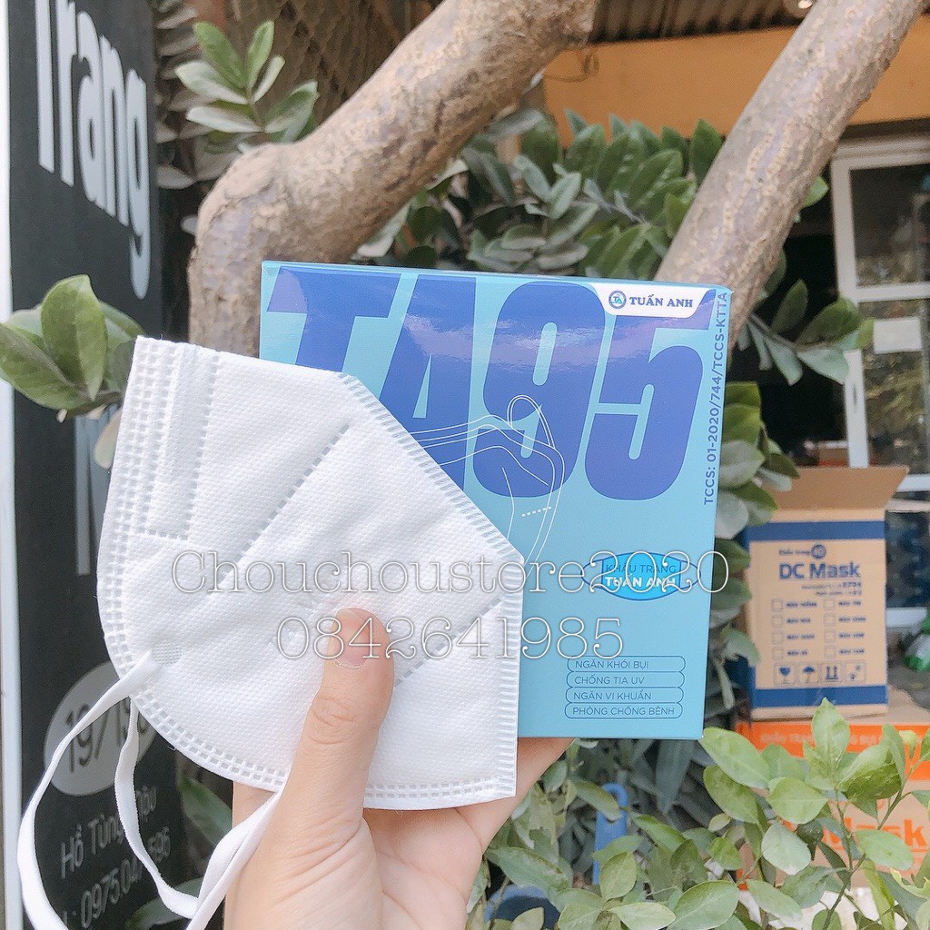[HÀNG CÓ SẴN] Combo 10 - 50 Chiếc Khẩu Trang Y Tế 5D N95Y Tuấn Anh Ngăn Ngừa Bụi, Vi Khuẩn, Giọt Bắn