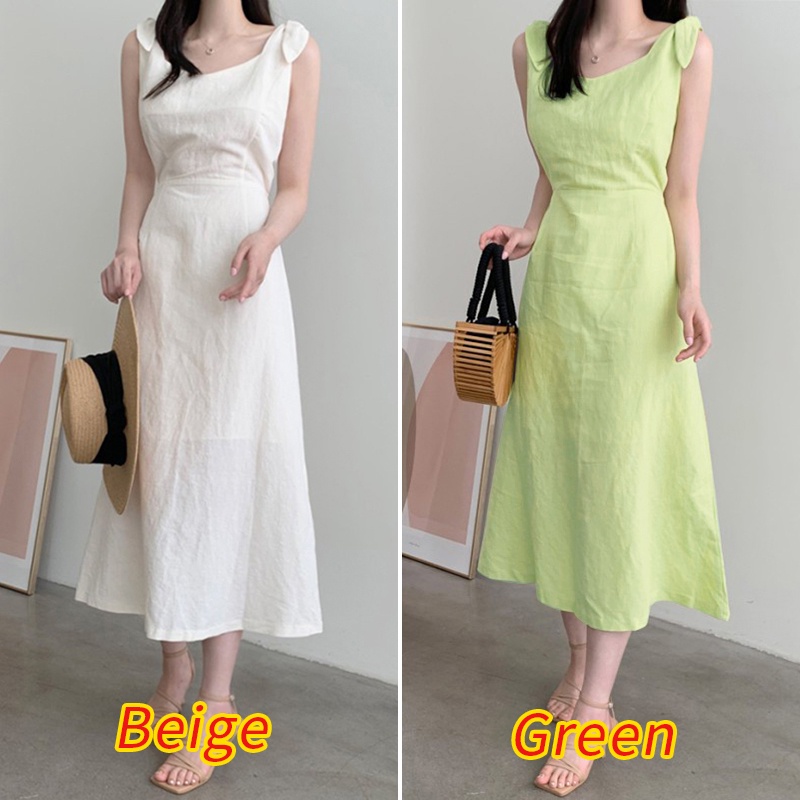 Đầm dài ZANZEA không tay thời trang Hàn Quốc cho nữ
