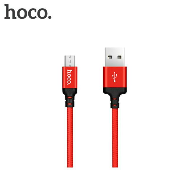 Cáp SạcSamsung Dây Dù Hoco X14 Dài 1m ✓2m Sạc SamSung Chính Hãng ✓Chất Lượng Cao