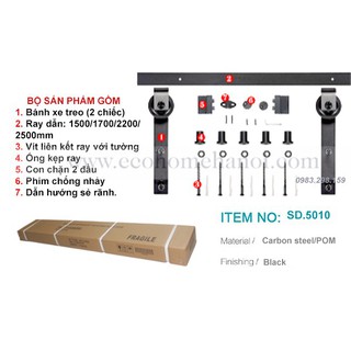 Phụ kiện cửa lùa barn door