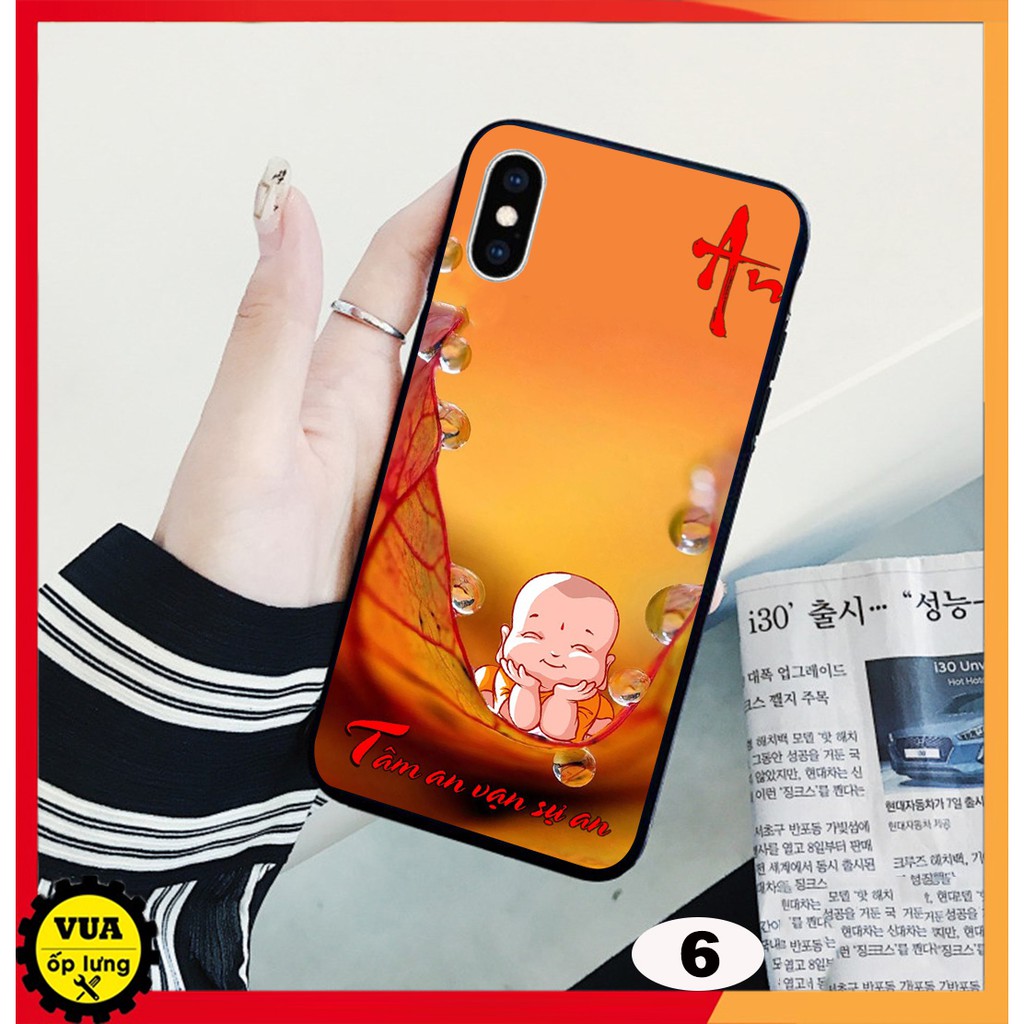 Ốp lưng kính điện thoại Iphone X/Xs - Iphone Xr - Iphone Xsmax hoa sen vàng sắc nét