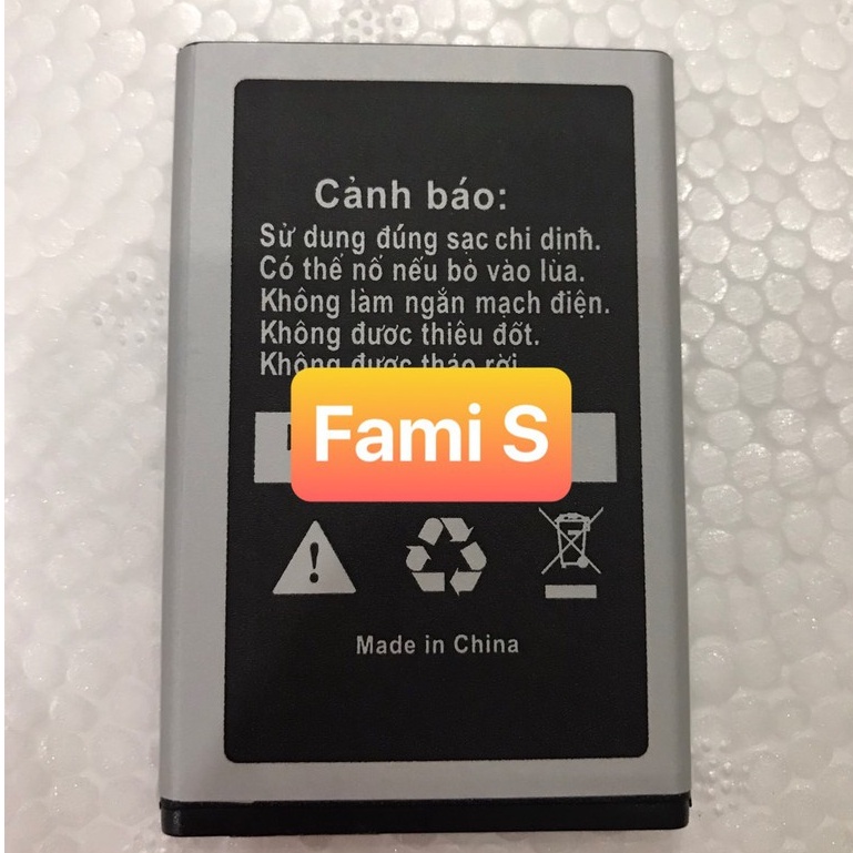 pin masstel Fami S / Fami 5 - pin mới 1400mAh