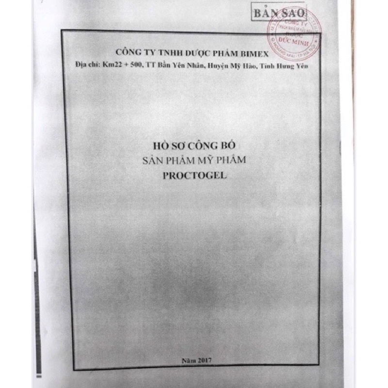 Kem bôi PROCTOGEL giảm đau rát và ngứa do trĩ