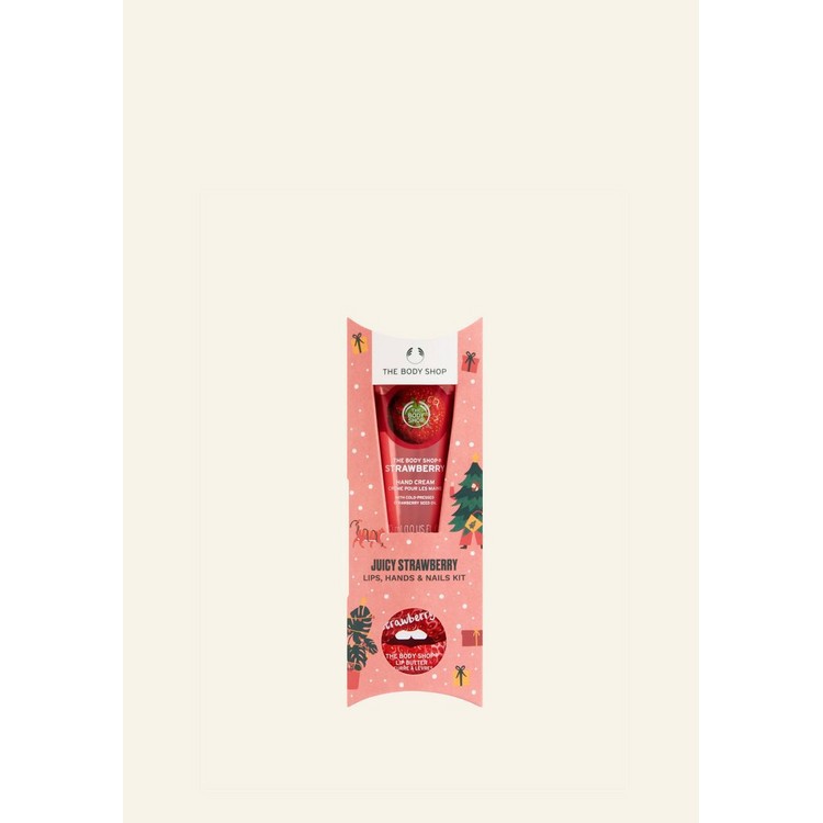 Bill ĐỨC SĂN SALE - Set Kem dưỡng tay + dưỡng môi The Bodyshop