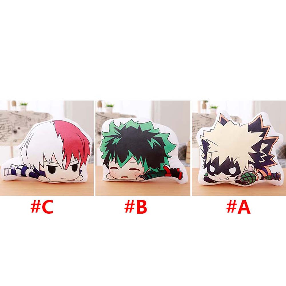 Gối Mềm In Hình Nhân Vật Anime My Hero Academia Dễ Thương 35cm