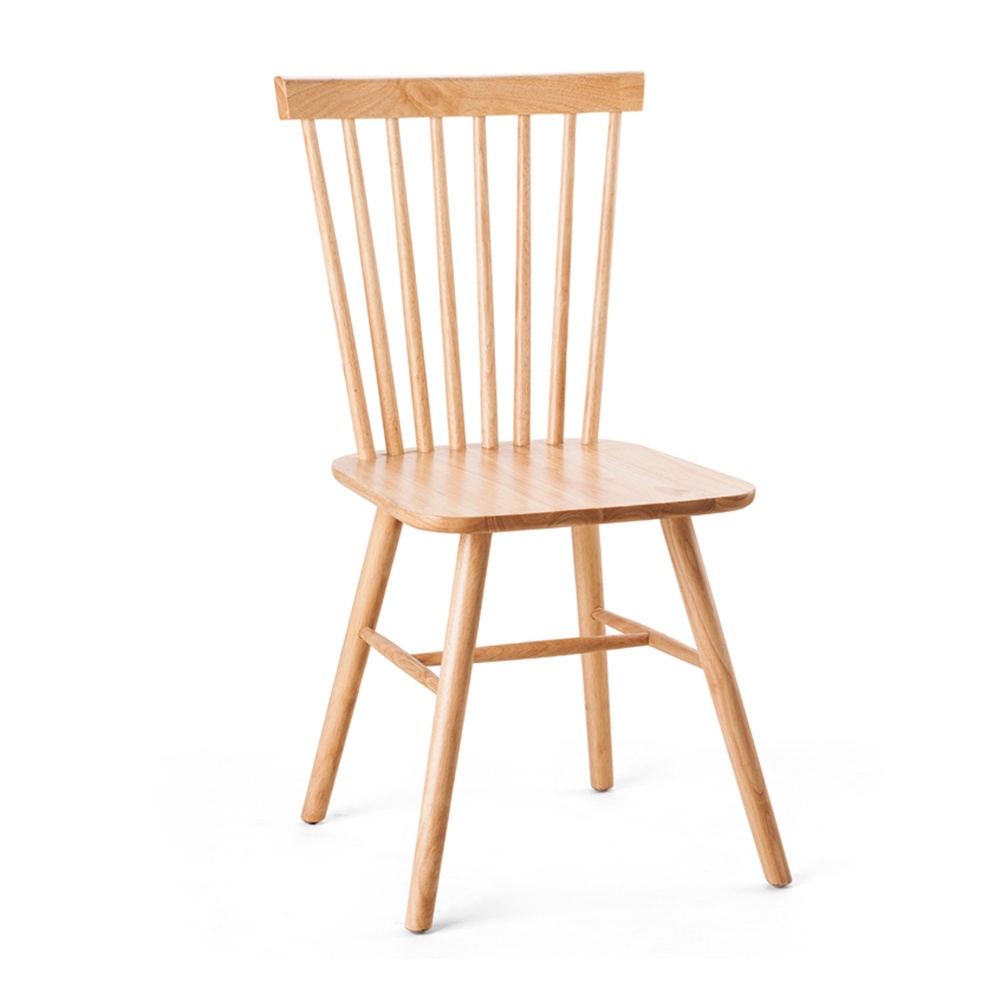 Bộ bàn ghế phòng ăn mặt gỗ 4 - 6 - 8 chỗ IBIE Pinnstol Alpha gỗ cao su tùy chọn màu sắc, chất lượng xuất khẩu