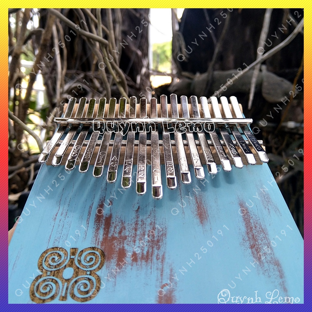 Đàn kalimba 17 phím gỗ WILD QLLGCE121318 - phiên bản giới hạn