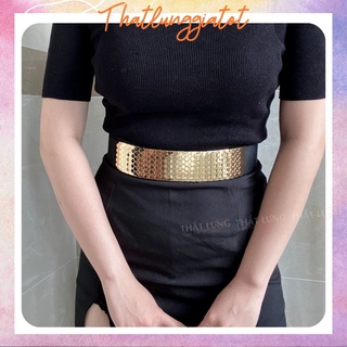Đai váy bản 4.5cm vảy cá cá tính DV0020 - Thắt Lưng Giá Tốt