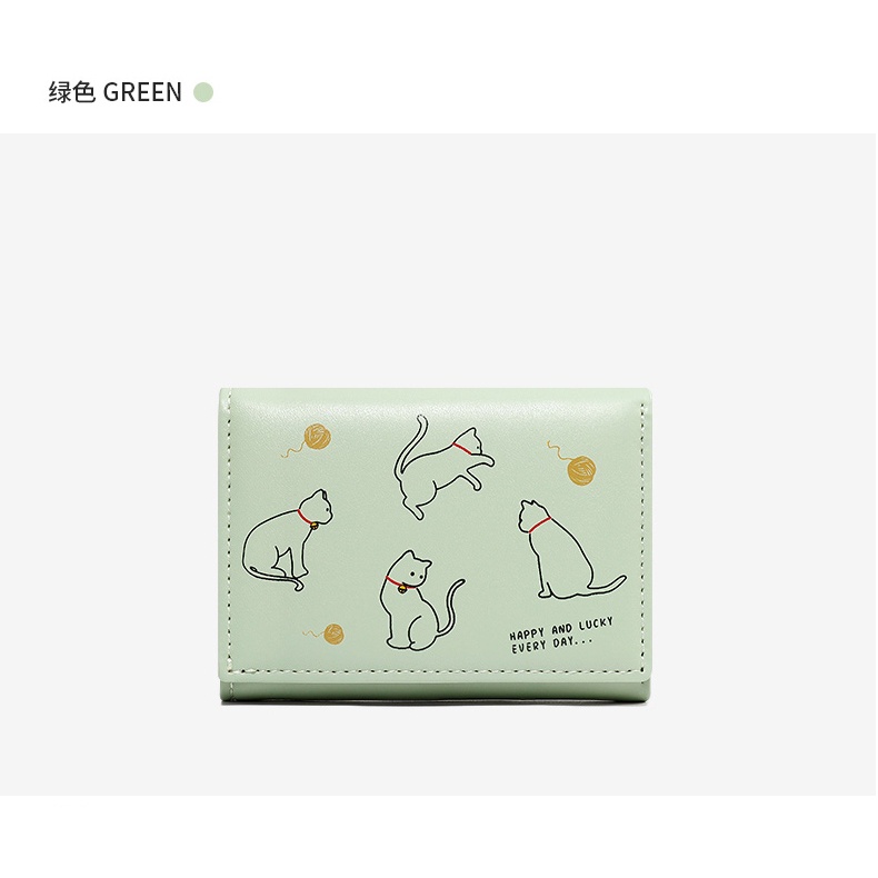 Ví nữ cầm tay ngắn nhỏ gọn mini đẹp cute vn015