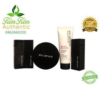 SHU Uemura - Set son, phấn phủ mini, kem lót