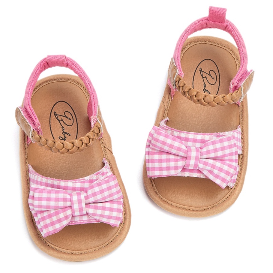 Xăng đan Đế Cao Su Thoáng Khí Dành Cho Bé Gái