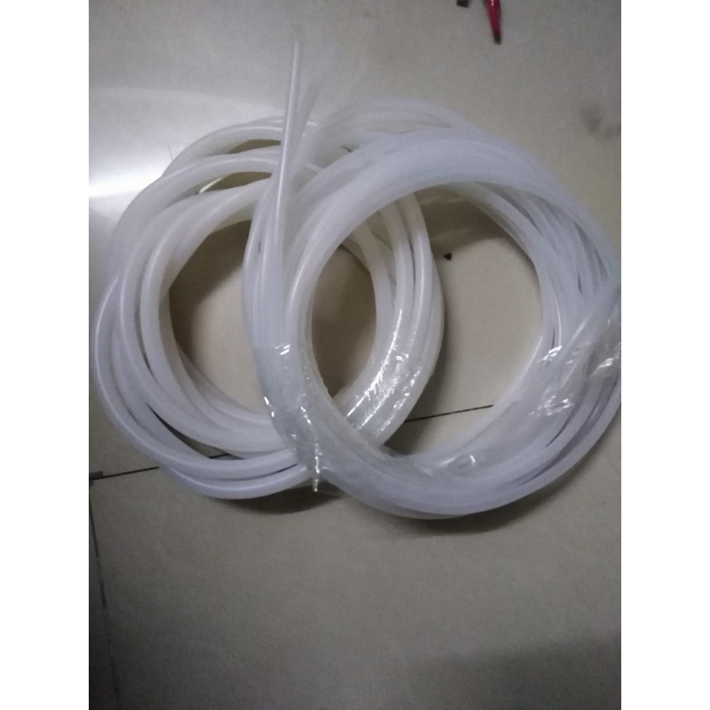 5 mét ống silicon dẻo chịu nhiệt được 230 độ C kích thước 2x4 3x5 4x6 5x7 6x8 8x11 10x13mm