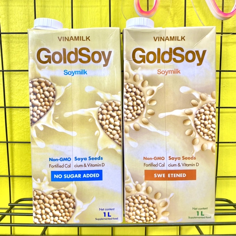 Sữa đậu nành Vinamilk Goldsoy 1lít