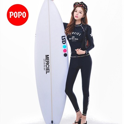 Bộ đồ bơi áo tay dài quần dài cao cấp chất thun xịn đường may chắc chắn họa tiết POPO