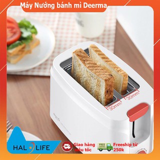 Máy nướng bánh mì DEERMA nhanh chóng, tiện lợi