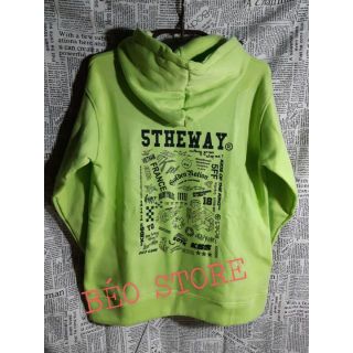 ÁO HOODIE 5THEWAY - HOOIDE 5THEWAY XANH CHUỐI " ẢNH THẬT DO SHOP TỰ CHỤP "