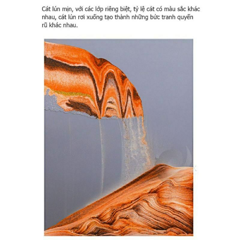 Tranh Cát Chảy 3D. Quà Tặng Sinh Nhật , Kỉ Niệm ,Trang Trí