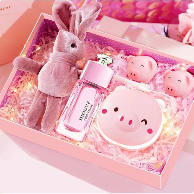 [SẠC CỰC NHANH] QUẠT ĐIỆN GẤP GỌN KÈM ĐÈN GƯƠNG TRANG ĐIỂM KOREA 3IN1 CAO CẤP- GƯƠNG TRANG ĐIỂM HÌNH HEO SIÊU XINH