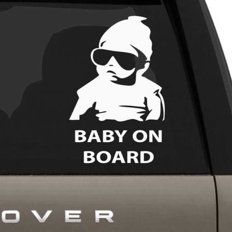 Sticker Decal Dán Xe Ô tô Baby On Board