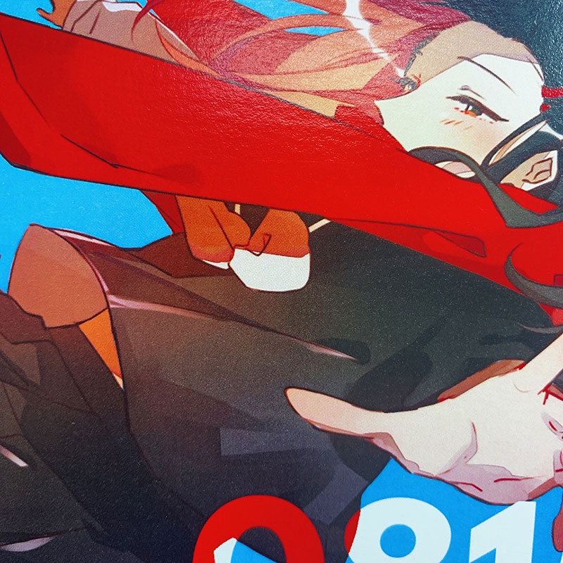 Print hình A6 A5 giấy cứng BTS, Kagerou Project, Ensemble Stars, Hypnosis Mic