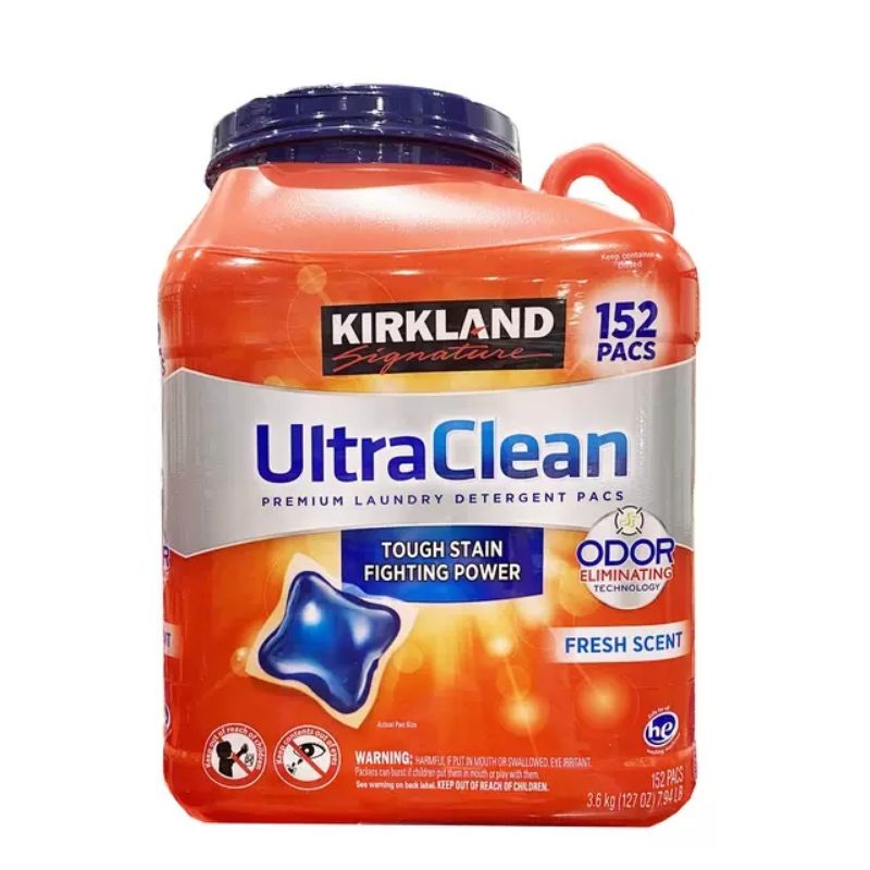 Viên giặt Kirkland Thùng 152 viên mỹ