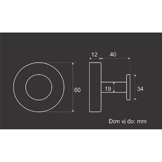 MÓC ĐƠN PHÒNG TẮM ZENTO HC4801