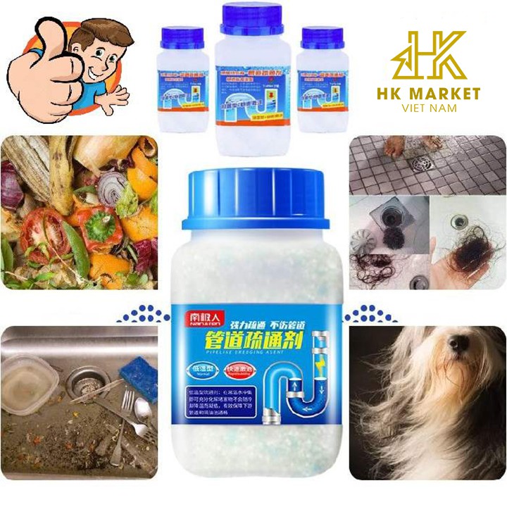 Combo 2 Hộp Bột Thông Cống