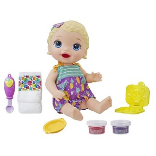 Bé Lily tập ăn dặm Baby Alive E5841