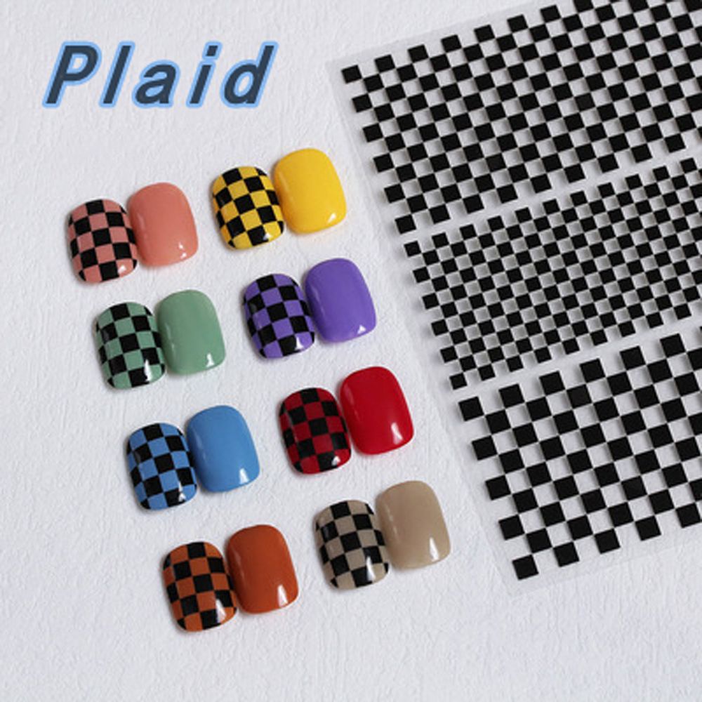 [Hàng mới về] Miếng dán trang trí móng tay họa tiết hoạt hình dễ thương xinh xắn DIY